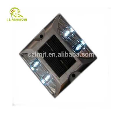 Direct manufacture single side LED aluminum solar swareflex road stud